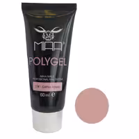 پلی ژل کاشت ناخن میا مدل Glitter rose 07 حجم 60 میلی لیتر