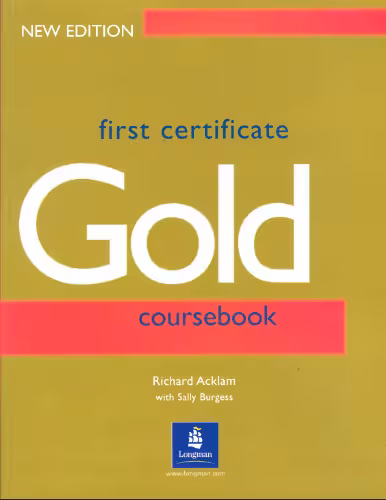 خرید و دانلود نسخه کامل کتاب First Certificate Gold: CourseBook Tests