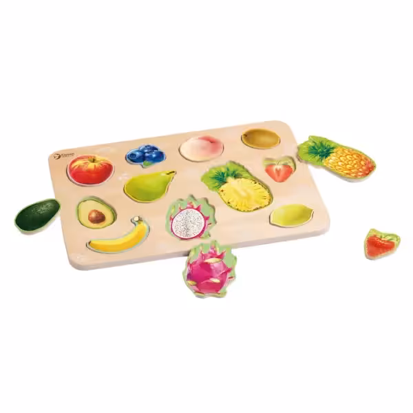 پازل چوبی میوه کلاسیک ورد Classic World