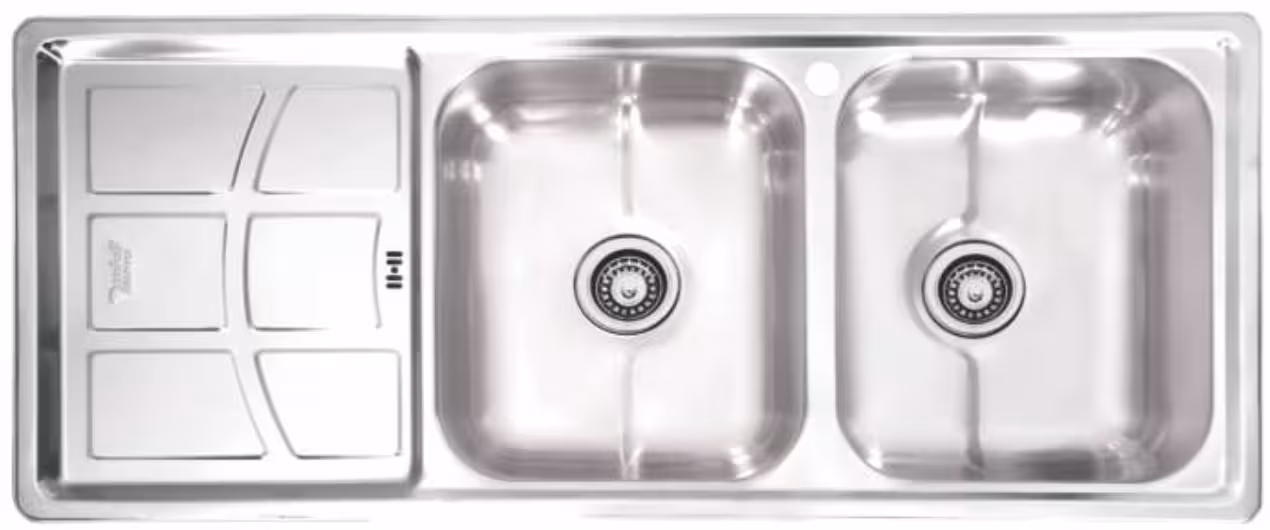 سینک فانتزی توکار SA39 سایز 52×122 عمق 19