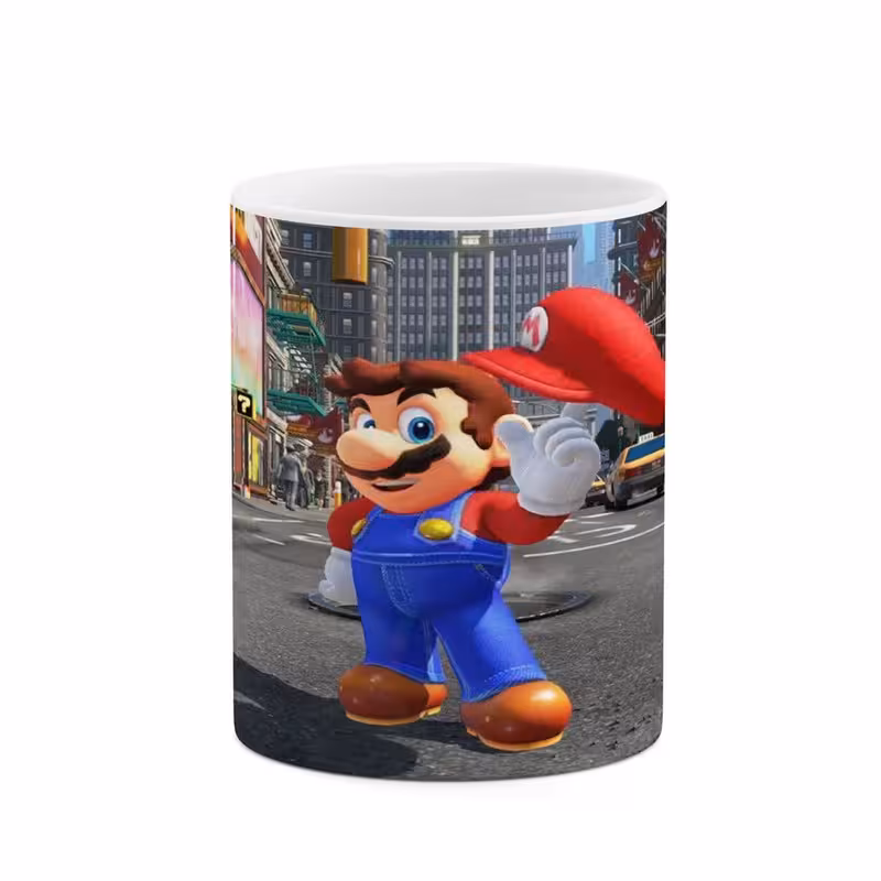 ماگ چیتوکالا مدل بازی سوپر ماریو Super Mario Odyssey کد mgh30603