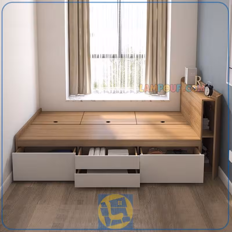 تخت خواب یک نفره SBJ303