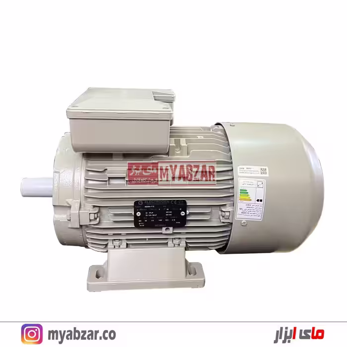 الکتروموتور 3 اسب 1500 دور الکتروژن تکفاز