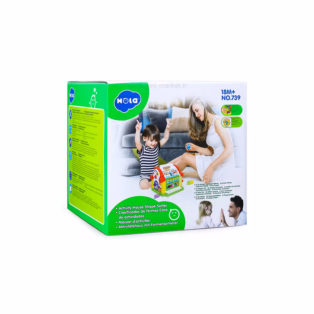 کلبه آموزشی موزیکال هولی تویز Huile Toys کد 739