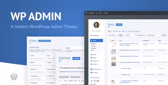 دانلود قالب ناحیه مدیریت و داشبورد وردپرس wphave Admin