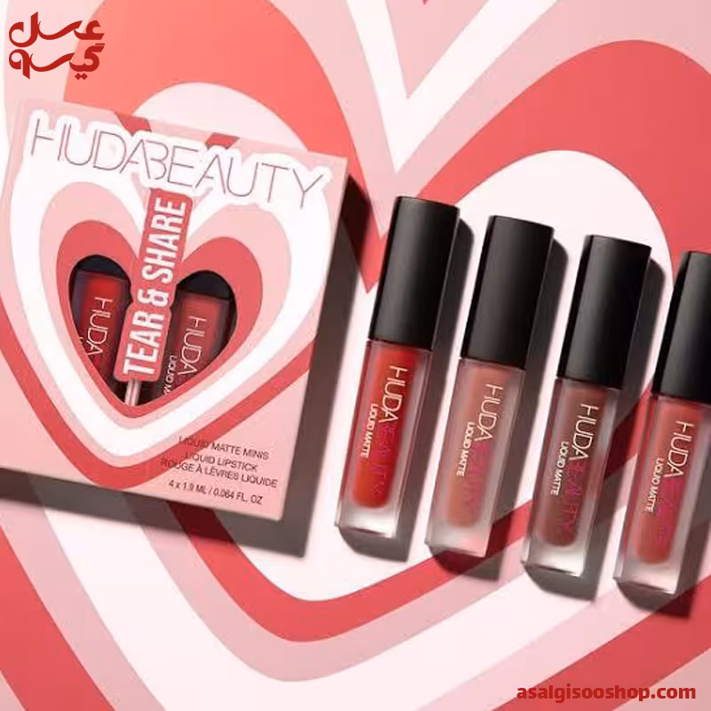 ست رژلب هدی بیوتی مدل Tear & Share | کد 2466