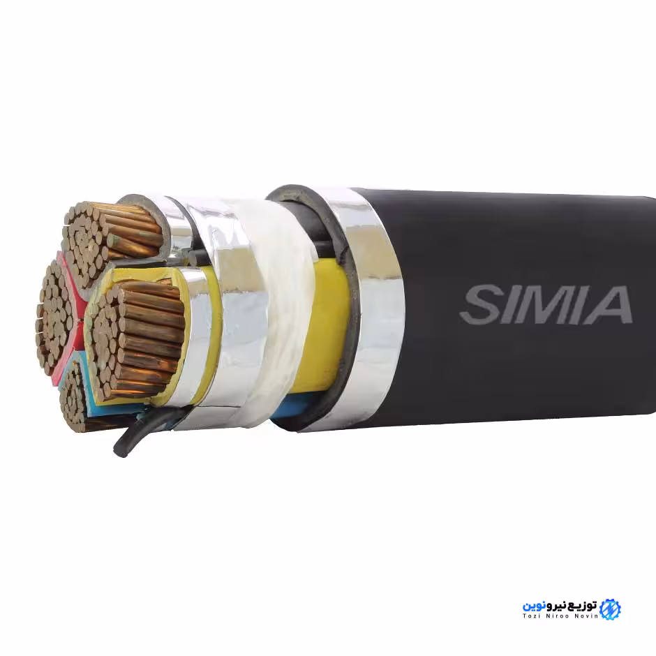کابل مفتولی 3 در 95 به علاوه 50 سیمیا (600/1000V) (NYY)