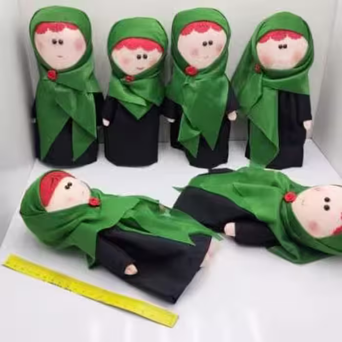 عروسک حجاب دار