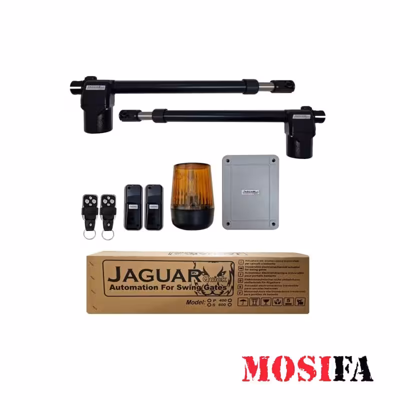 جک درب پارکینگ جگوار Quick 400 مناسب هر لنگه 300 کیلوگرم