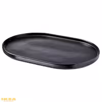 بشقاب سرو مشکی مدل KRÖSAMOS | برند ایکیا | ارسال 30 روز کاری