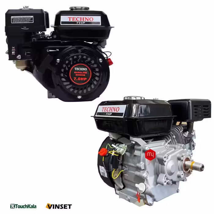 موتور تک بنزینی تکنو گیربکسدار مدل 7HP