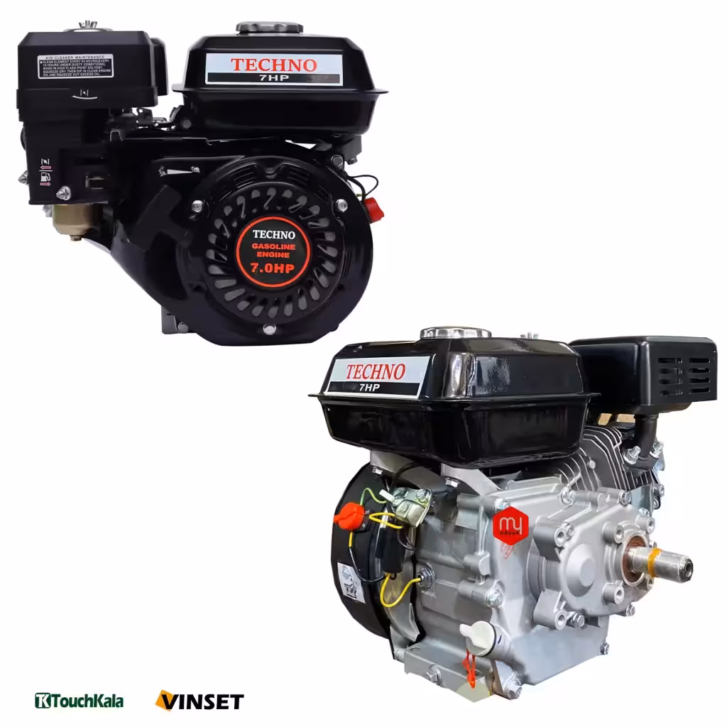 موتور تک بنزینی تکنو گیربکسدار مدل 7HP