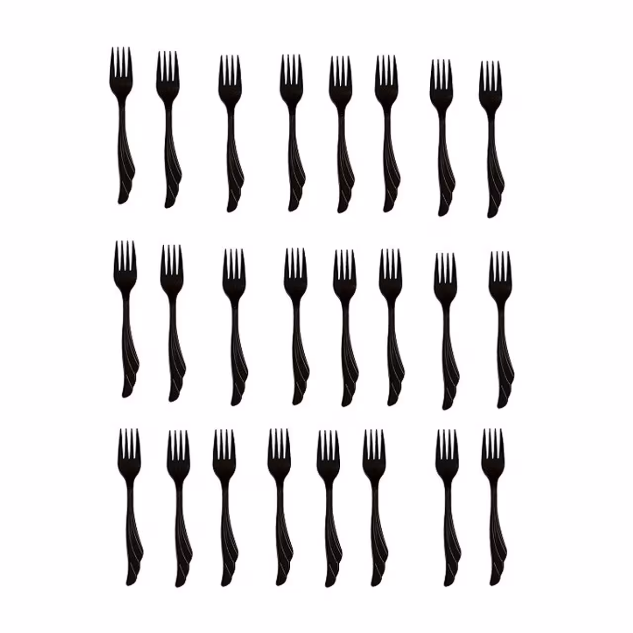 چنگال یکبار مصرف chan کوشا 24 عددی