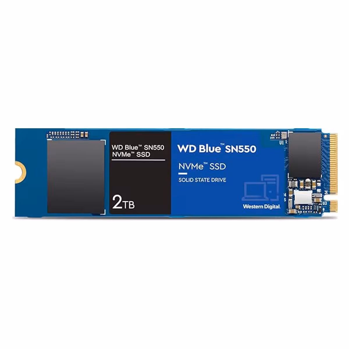 هارد SSD وسترن دیجیتال مدل WDC BLUE WDS200T2B0C 2TBSSD