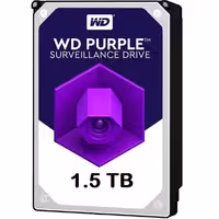 هارددیسک اینترنال وسترن دیجیتال سری Purple با رابط SATA، مدل WD15PURX، ظرفیت 1.5 ترابایت