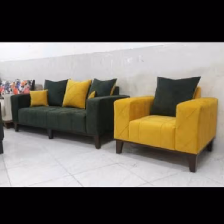 مبل راحتی 7 نفره مکعبی با ضمانت(هزینه ارسال با مشتری)
