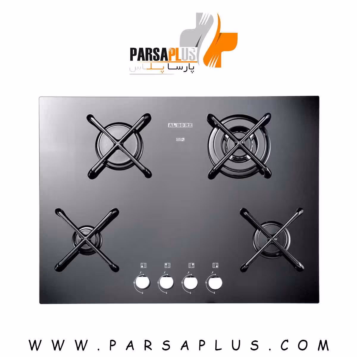 اجاق گاز صفحه ای استیل البرز C4701