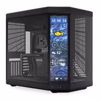کیس هایت HYTE Y70   TOUCH DISPLAY PITCH BLACK
