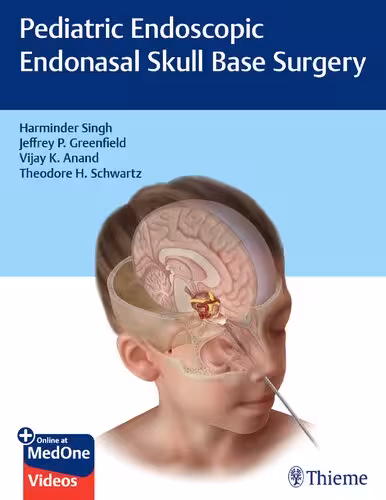خرید و دانلود نسخه کامل کتاب Pediatric Endoscopic Endonasal Skull Base Surgery