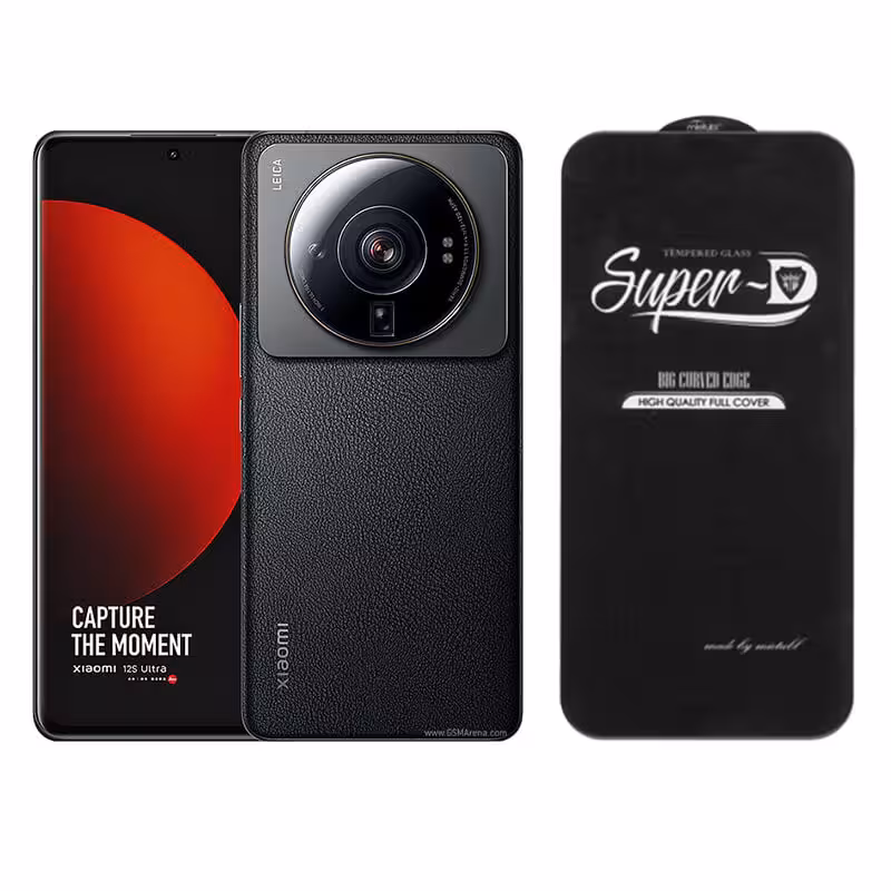 گلس تمام صفحه Xiaomi 12S ultra مدل super D
