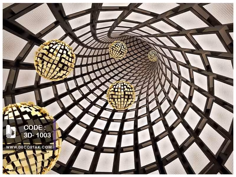 پوستر سه بعدی لاکچری کد 3D-1003