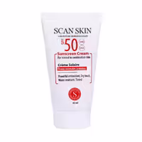 کرم ضد آفتاب SPF50 پوست نرمال تا مختلط اسکن اسکین 40 میلی لیتر
