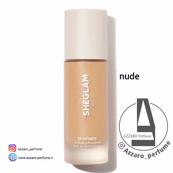 کرم پودر آبرسان پوست خشک شیگلم رنگ Nude حجم 30 میل