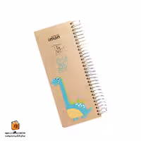 تودولیست 120 برگ طرح دایناسور ایمان (iman)