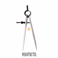 پرگار مستقیم سری 606 آسیمتو