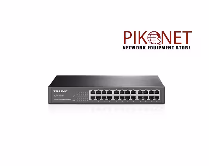 سوئیچ 24 پورت مگابیتی و رکمونت تی پی لینک مدل TL-SF1024D