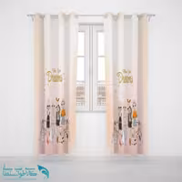 پرده پانچی اتاق کودک طرح کاترین کد A1729
