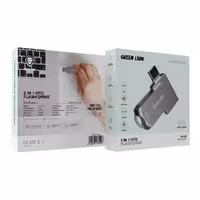 فلش مموری دو کاره گرین لاین مدل 2 in 1 OTG ظرفیت 64 گیگابایت