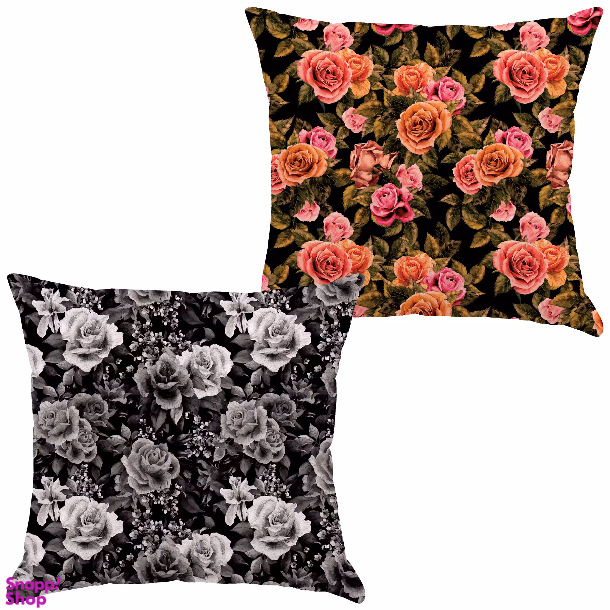 کاور کوسن مدل C21-10809-810 مجموعه 2 عددی چند رنگ