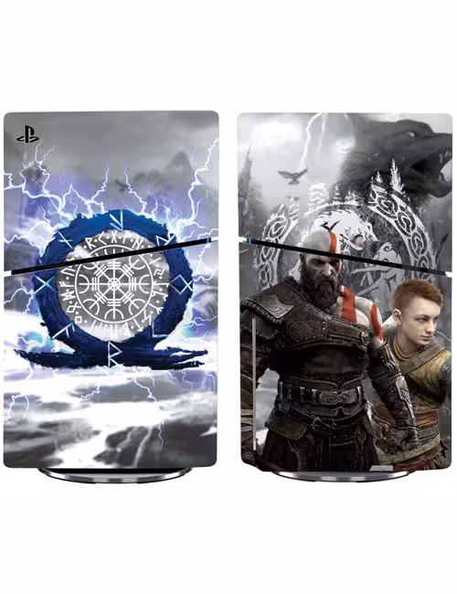 اسکین پی اس 5 اسلیم استاندارد برند گیم‌آور طرح خدای جنگ کد C