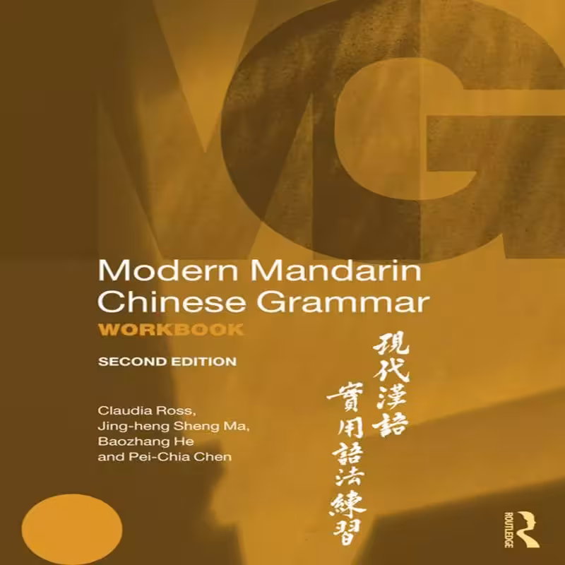 مدرن ماندارین چاینیز گرامر ورک بوک | خرید کتاب چینی Modern Mandarin Chinese Grammar Workbook