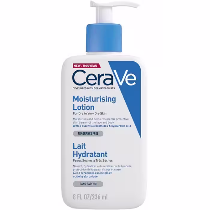 لوسیون بدن آبرسان سراوی CeraVe Moisturising حجم 236 میلی لیتر
