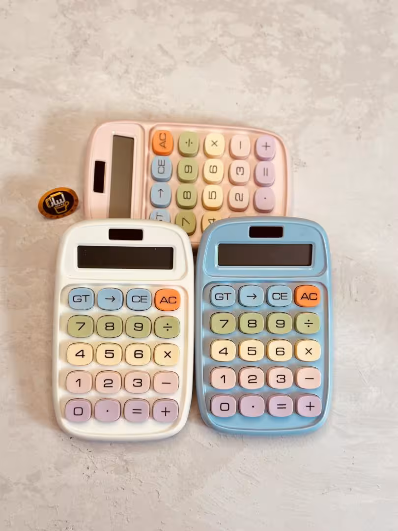 ماشين حساب رنگ پاستلى كد 5304