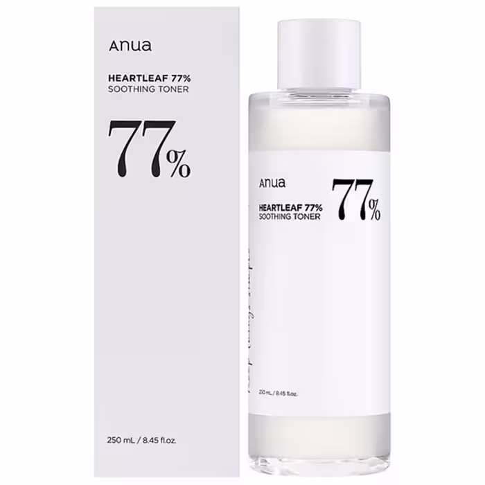 تونر آنوا Anua 77% تسکین دهنده کره ای 250 میل