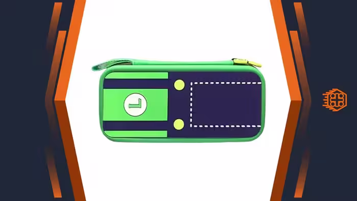 کیف ZHUANGYUN مخصوص Nintendo Switch – طرح Luigi