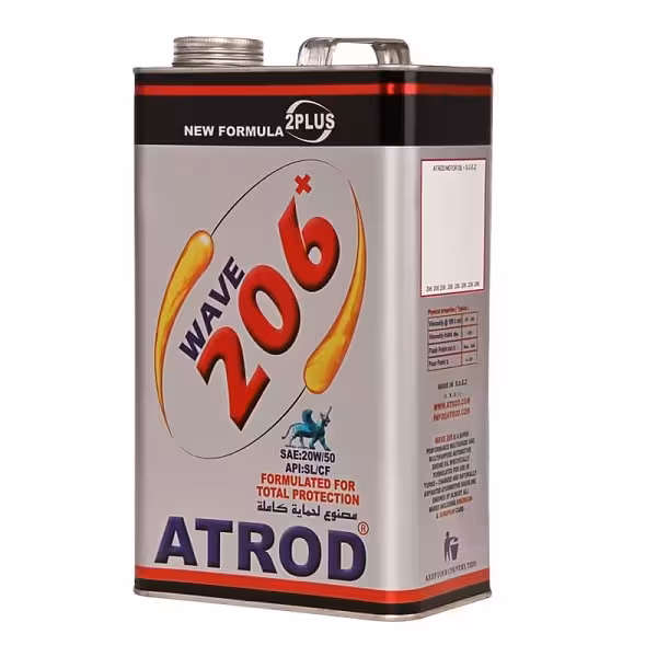 روغن موتور آترود مدل 206 SL حجم 3.75 لیتر (20W-50)