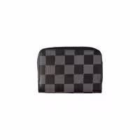 جاکارتی صفحه ای زیپ دار لوئیز ویتون مشکی13197(LV Louis Vuitton)