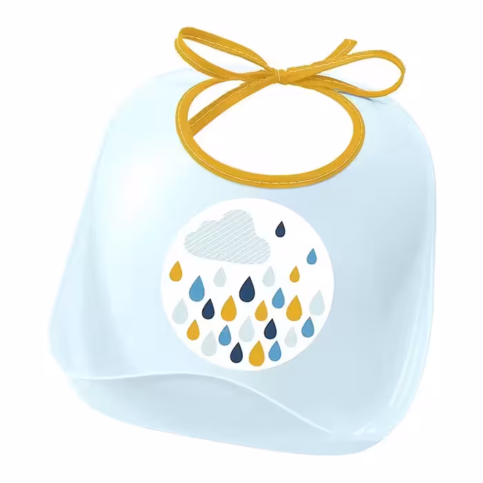 پیشبند آموزشی لبه دار Beaba Training bib Rainbow