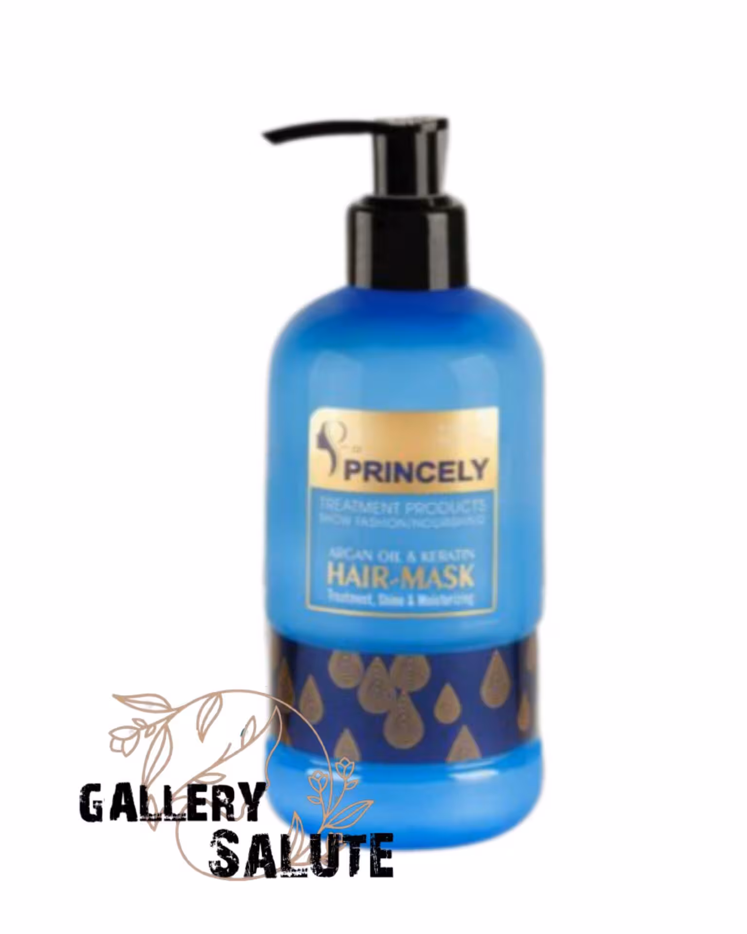 ماسک داخل حمام پرنسلی حاوی روغن آرگان و کراتین Princely Argan Oil & Keratin Hair Mask 300 Ml