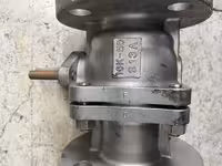 شیر توپی  1*2 اینچ دو تیکه ردیوسبور کلاس 150 جنس بدنه   10K/50A S13A