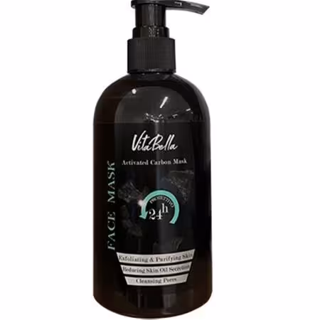 ماسک صورت کربن فعال ویتابلا 300 میلی لیتر