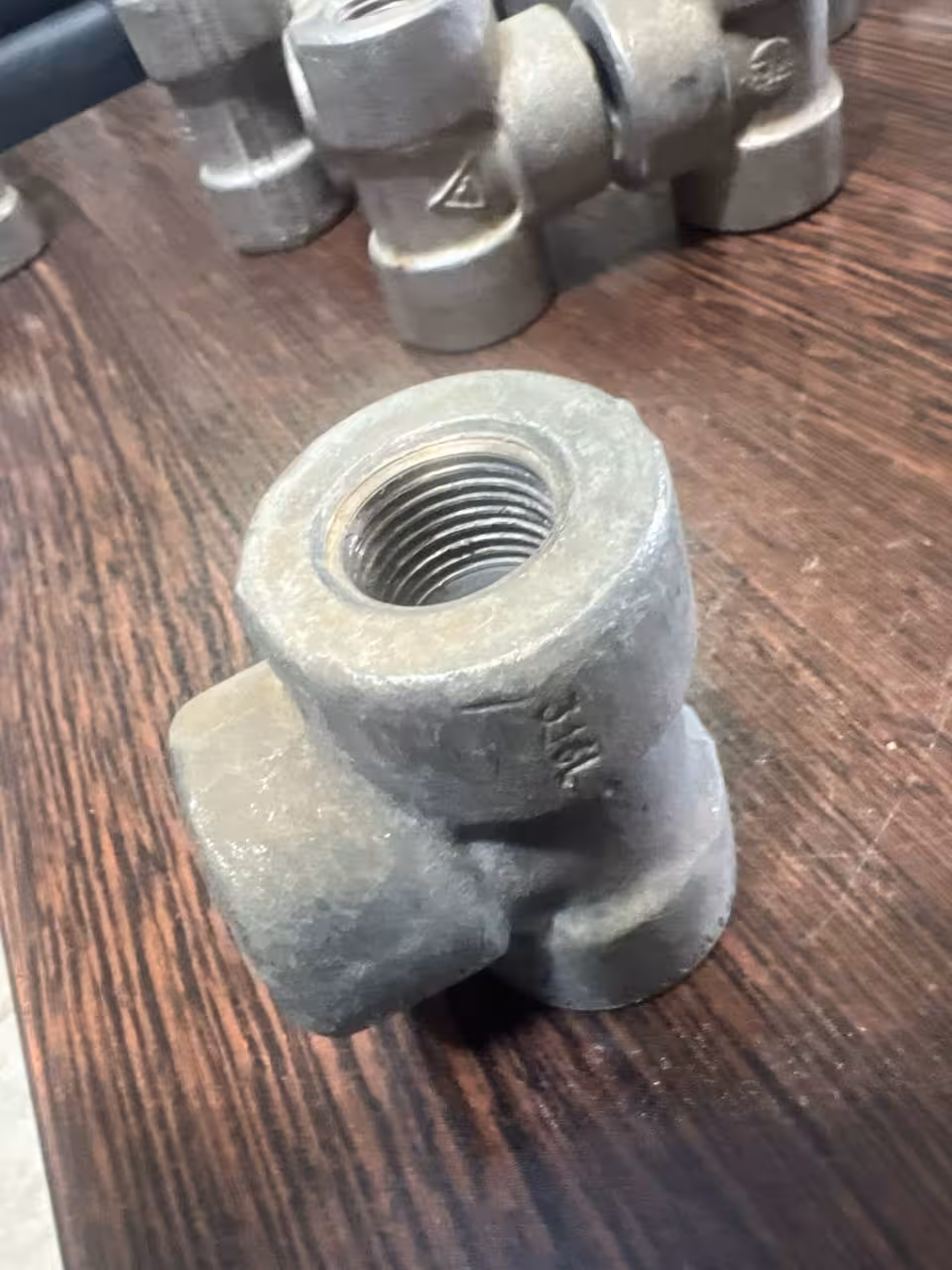 سه راه مساوی  دنده  سایز 1/2" اینج کلاس 3000 از جنس SA182F316/316L