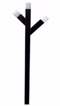 چراغ پارکی کاکتوسی زمرد نور اسپرلوس