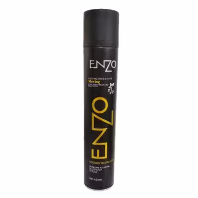 اسپری حالت دهنده مو ENZO ظرفیت 420 میلی لیتر (مشکی)