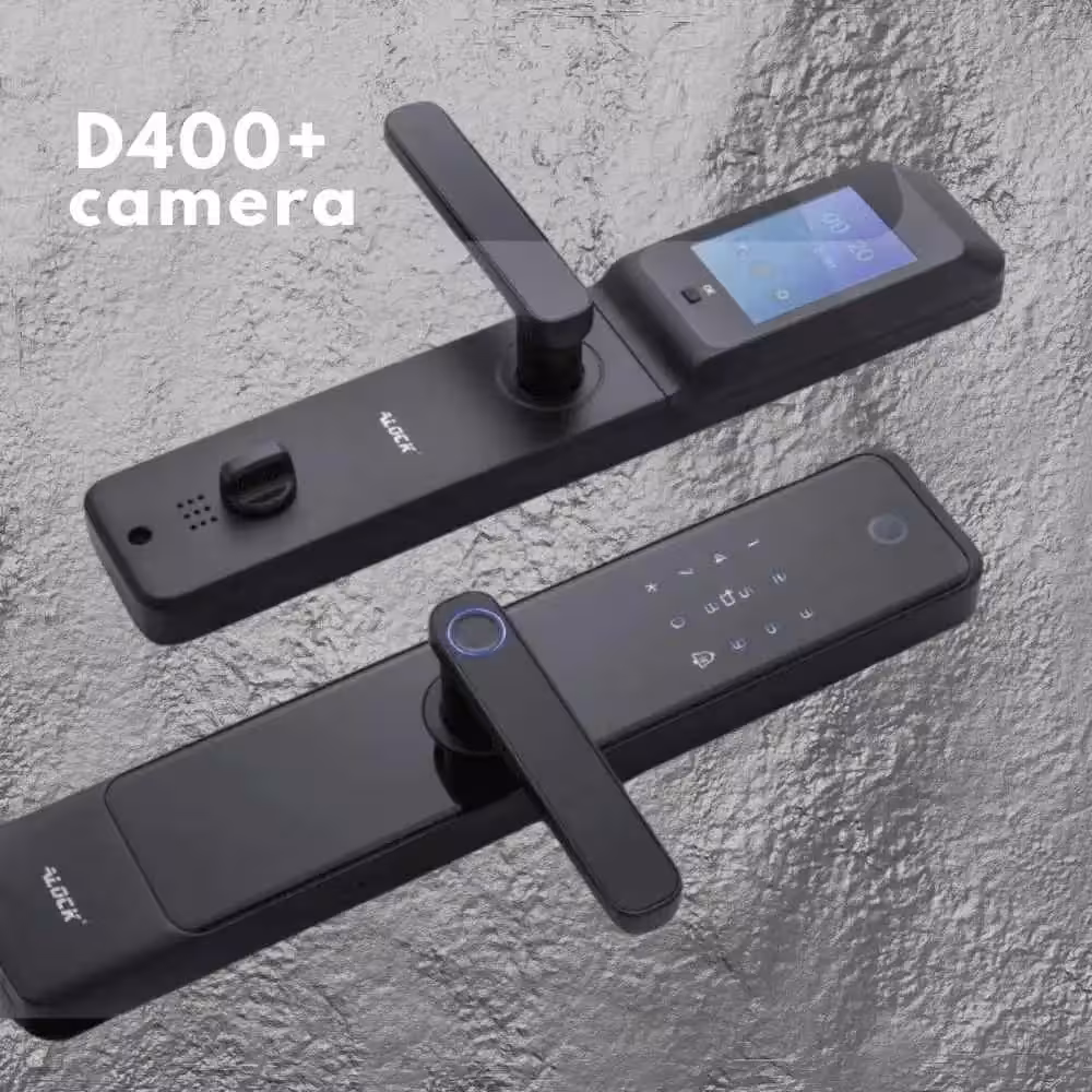 دستگیره هوشمند اثر انگشتی alock مدل D400  Camera