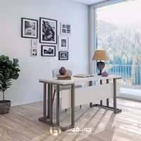 میز اداری چوب فروش 140 کد K420